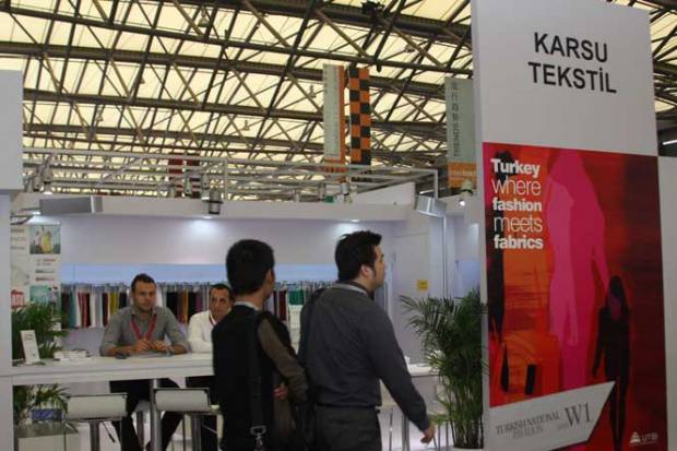 Intertextile Shanghai Kumaş Fuarında Türk Firmalar