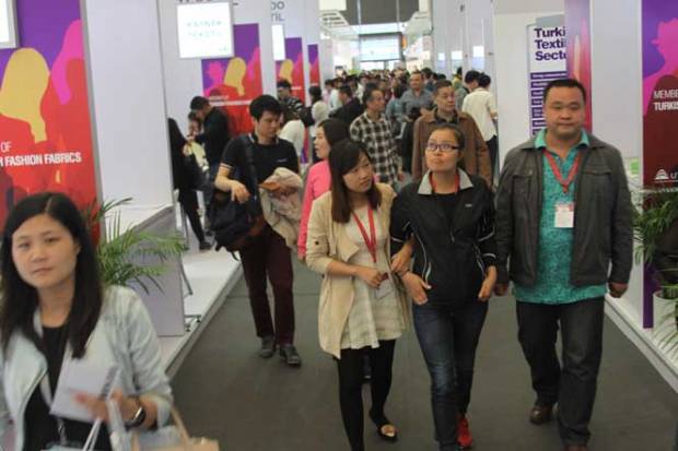 Intertextile Shanghai Kumaş Fuarında Türk Firmalar