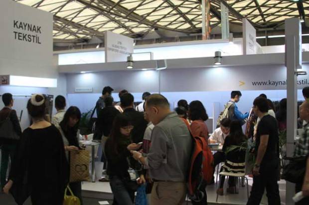 Intertextile Shanghai Kumaş Fuarında Türk Firmalar