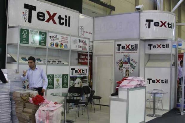 Textildunyasi Magazine in Istanbul ITM Fair Photos