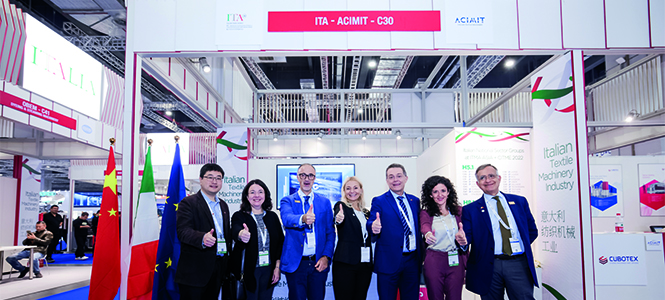 Italian Textile Machinery Exhibits at Itma Asia + Citme 2024